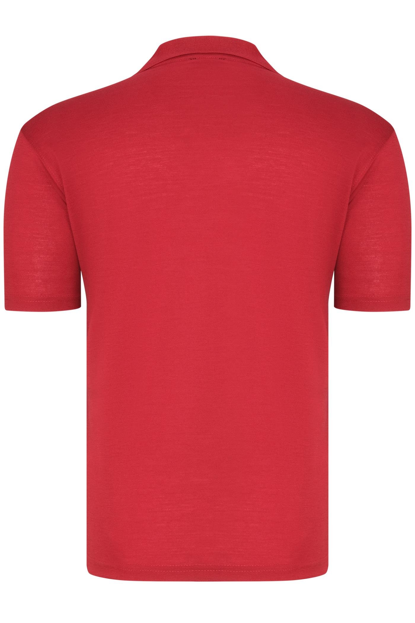 T0093 DEWBERRY ERKEK T-SHIRT-KIRMIZI