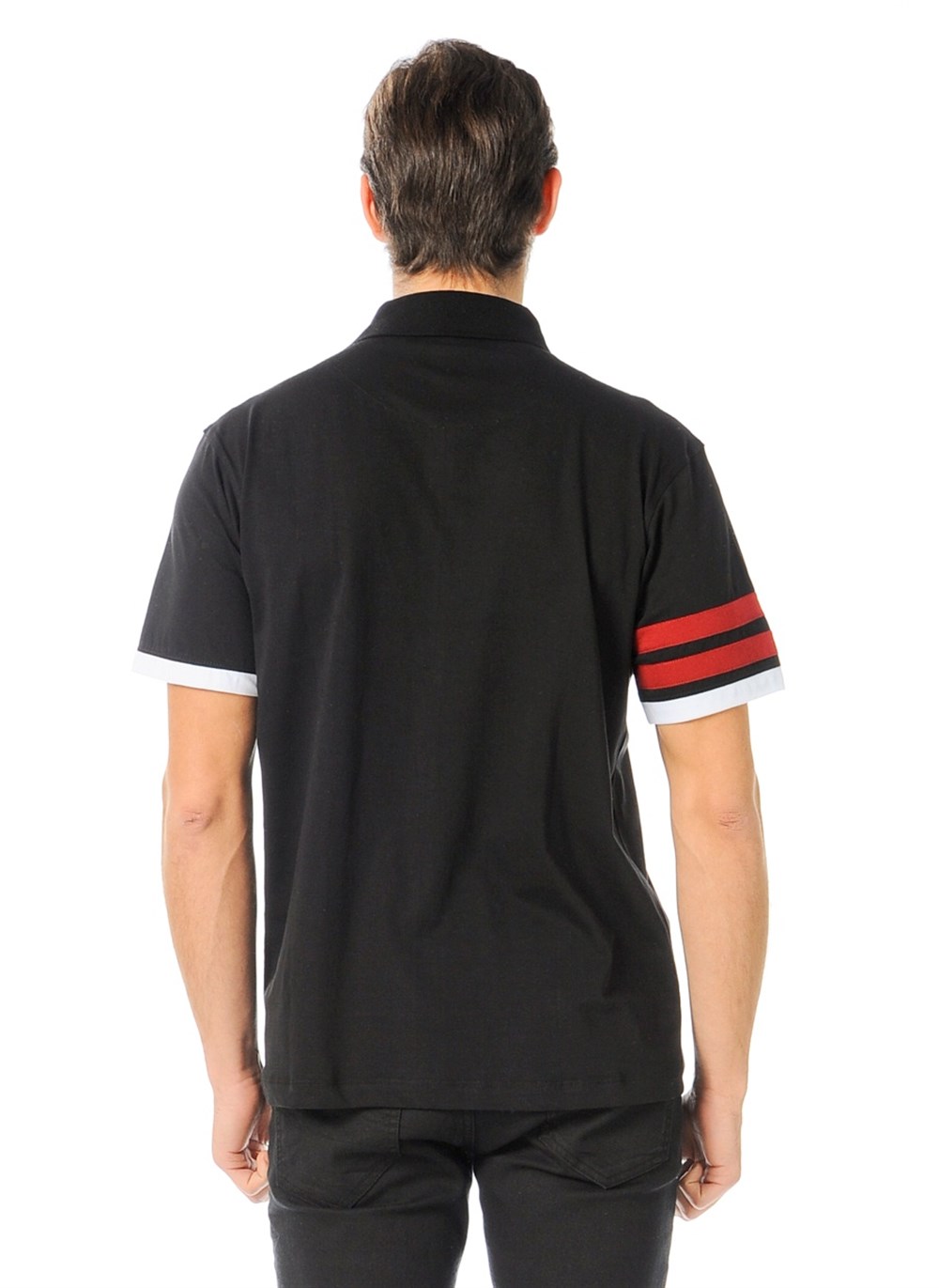 T8507 DEWBERRY T-SHIRT-SİYAH