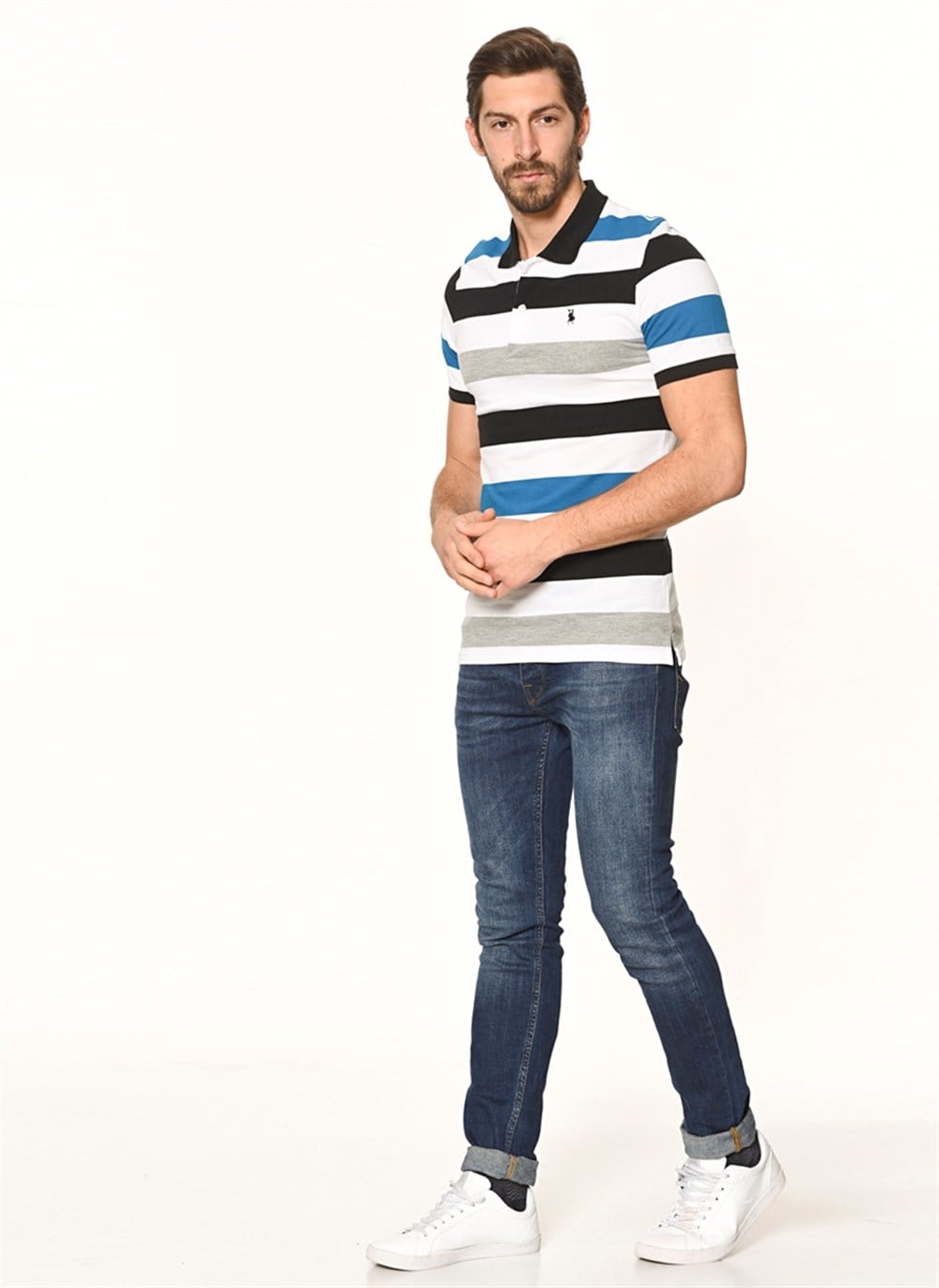 T8543 DEWBERRY T-SHIRT-PETROL