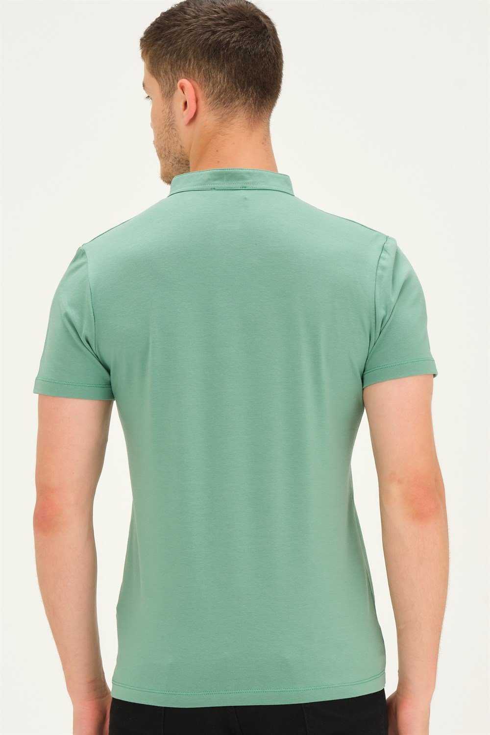 T8560 DEWBERRY T-SHIRT-AÇIK HAKİ