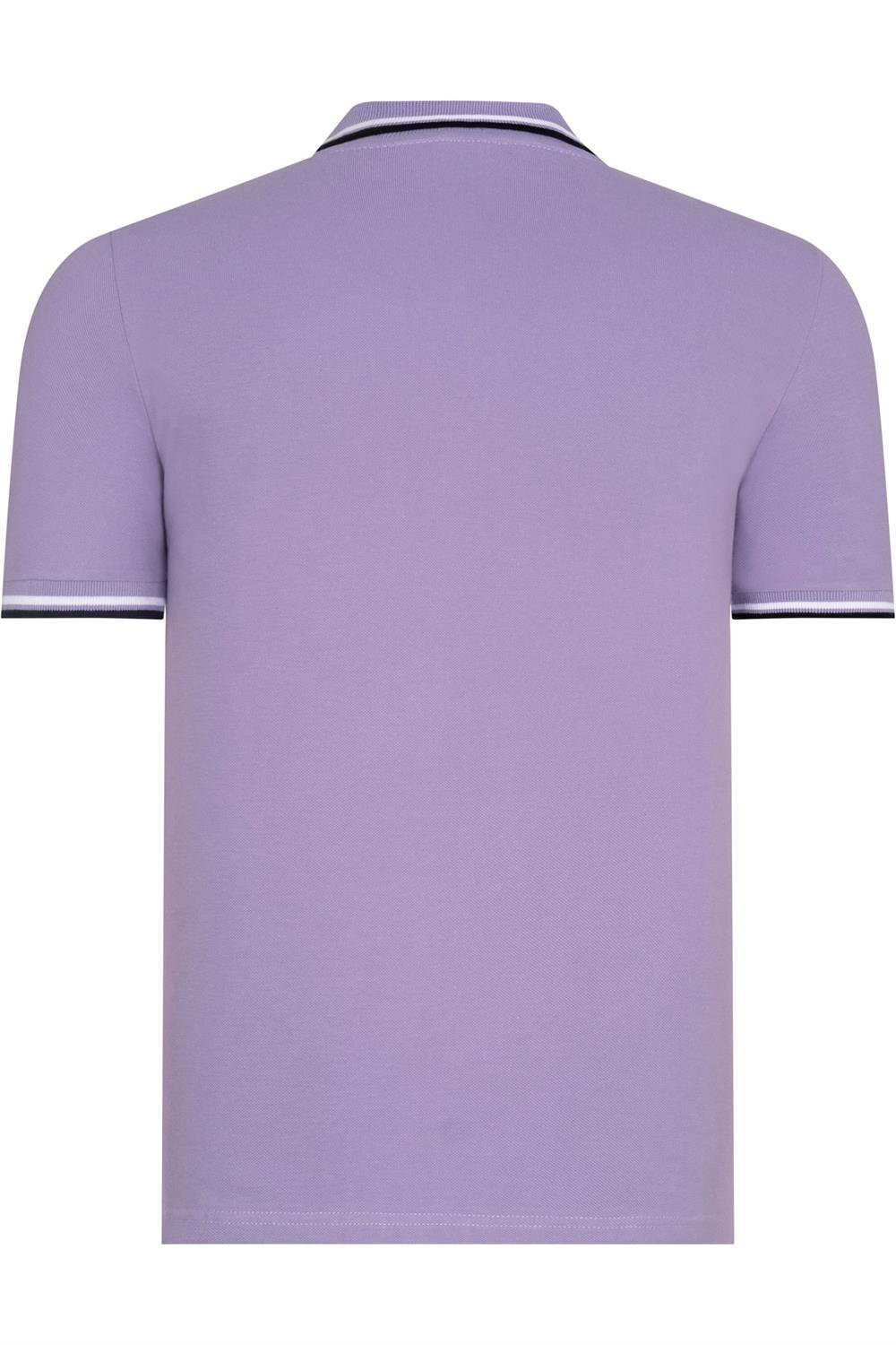 T8594 DEWBERRY ERKEK T-SHIRT-LİLA