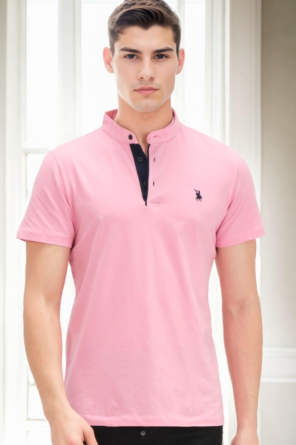 T9560 DEWBERRY T-SHIRT-PEMBE