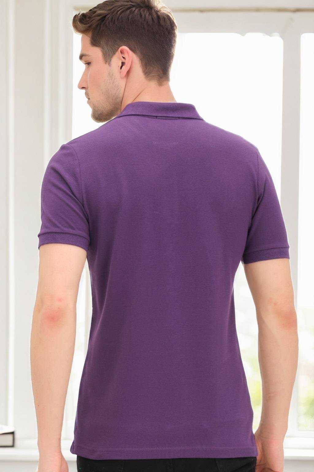 T9561 DEWBERRY ERKEK TSHIRT-MOR