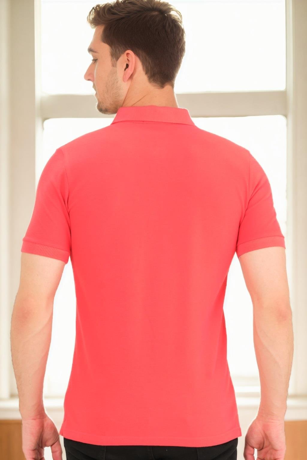 T9561 DEWBERRY ERKEK TSHIRT-NAR