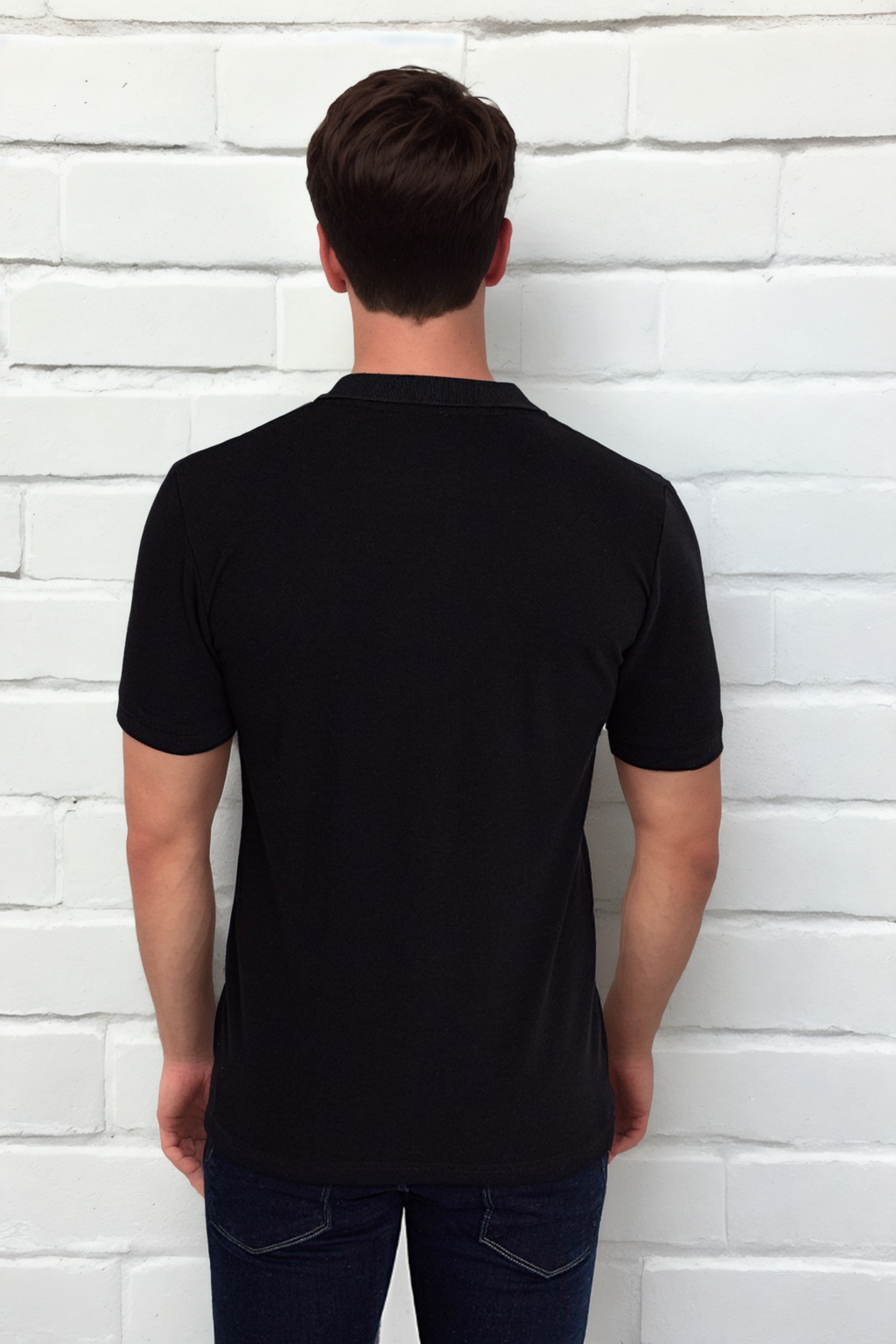 T9561 DEWBERRY ERKEK TSHIRT-SİYAH