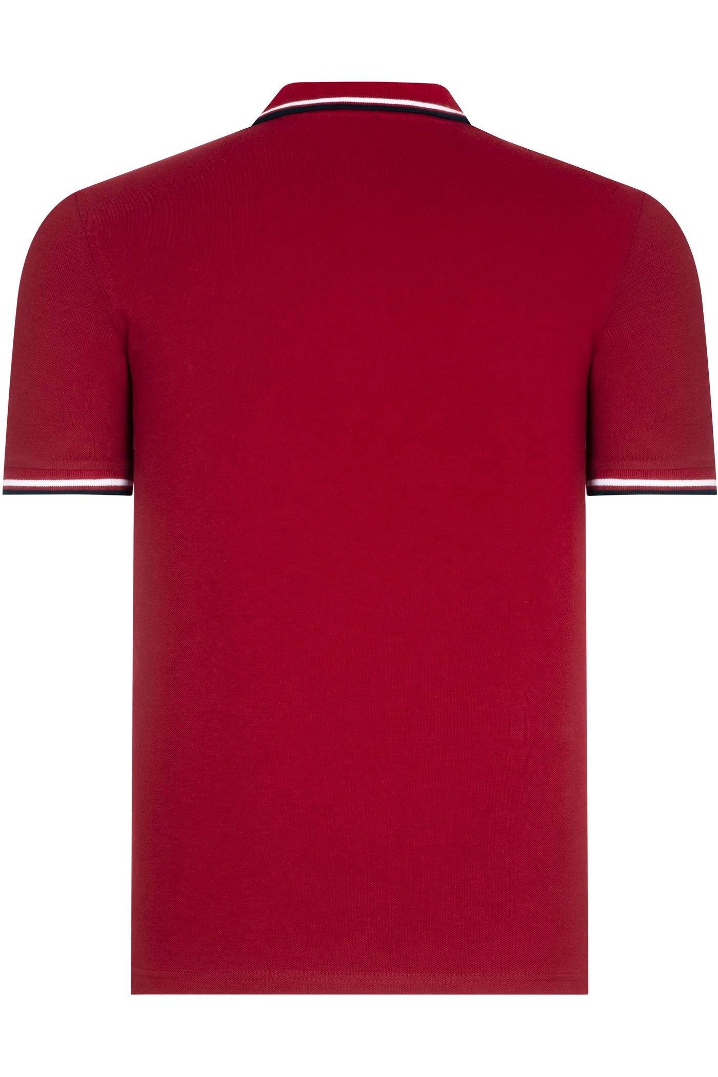 T9594 DEWBERRY ERKEK T-SHIRT-BORDO