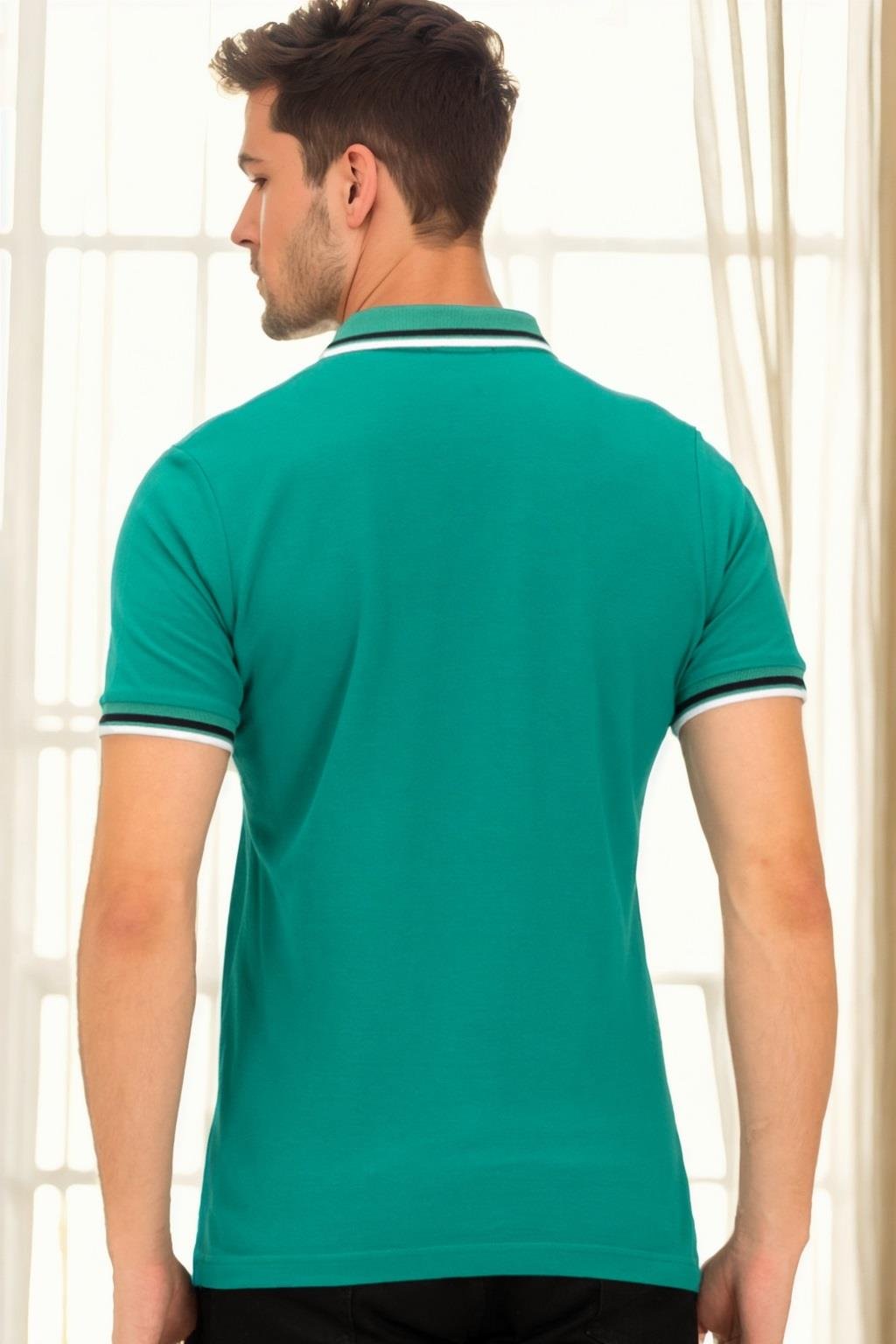 T9594 DEWBERRY ERKEK T-SHIRT-YEŞİL