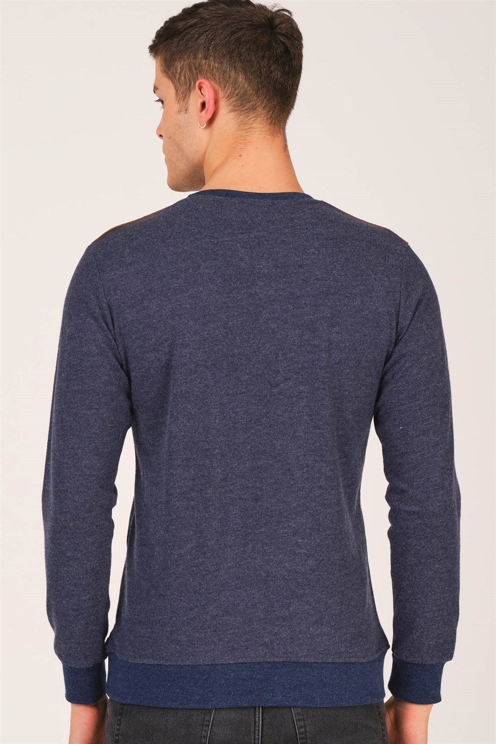 V4000 DEWBERRY ERKEK SWEATSHIRT-LACİVERT