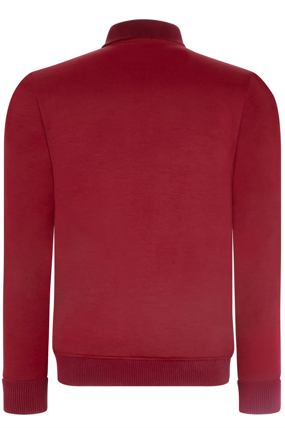V4007 DEWBERRY ERKEK SWEATSHIRT-BORDO