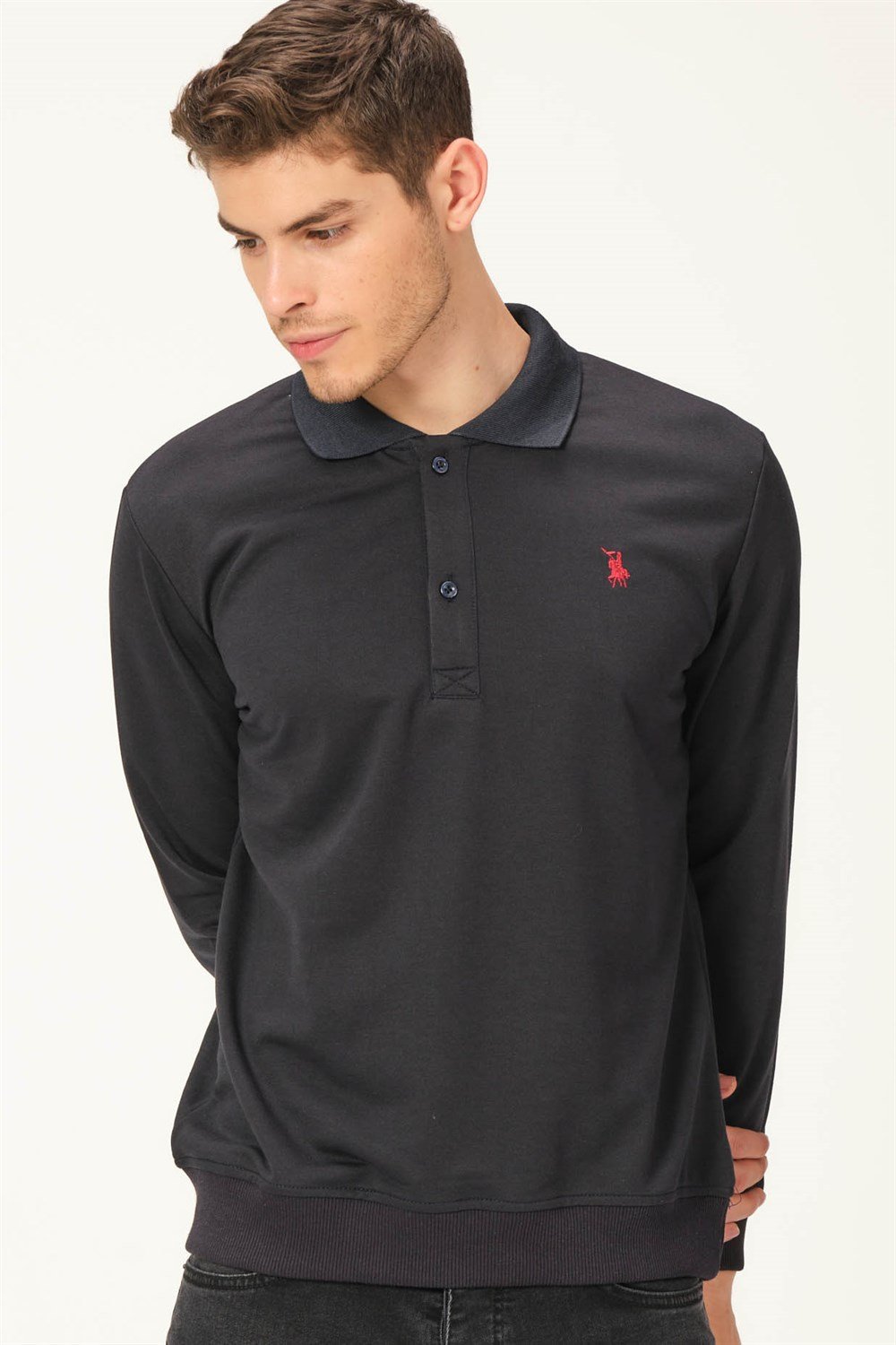 V4007 DEWBERRY ERKEK SWEATSHIRT-LACİVERT