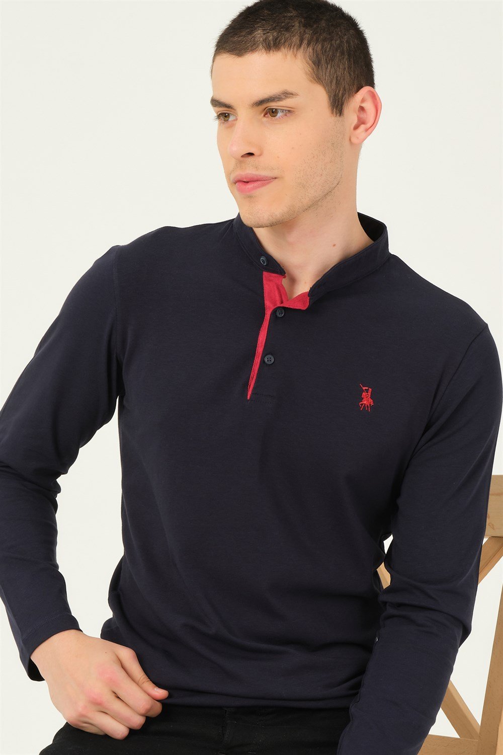 V4009 DEWBERRY ERKEK SWEATSHIRT-LACİVERT
