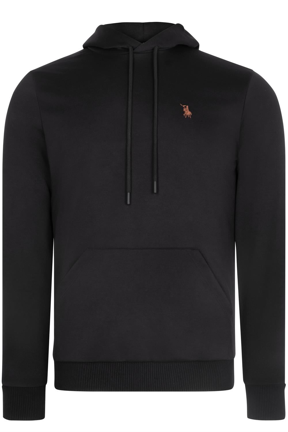 V4011 DEWBERRY ERKEK KAPŞONLU SWEATSHIRT-SİYAH