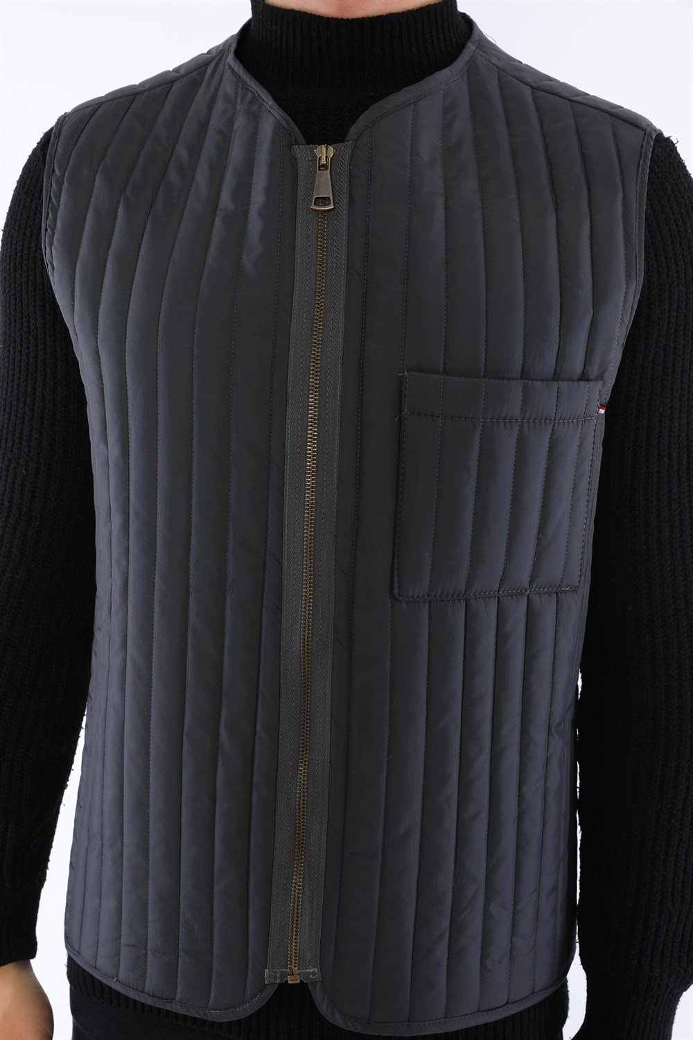Y8611 DEWBERRY ERKEK YELEK-ANTRASİT