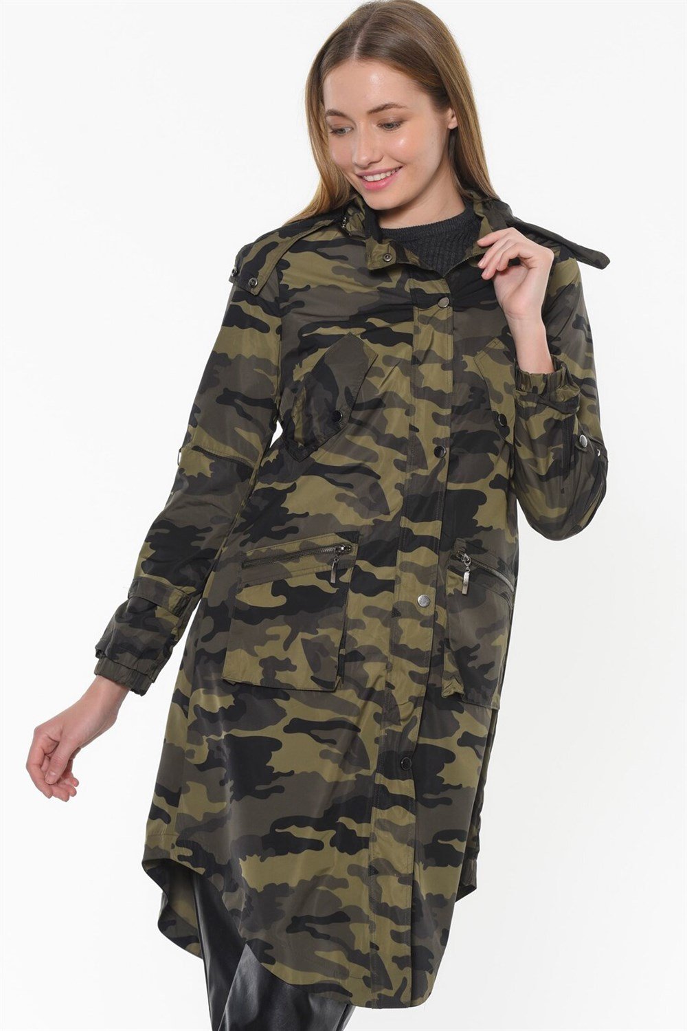 Z6417 DEWBERRY BAYAN PARKA-KAMUFLAJ