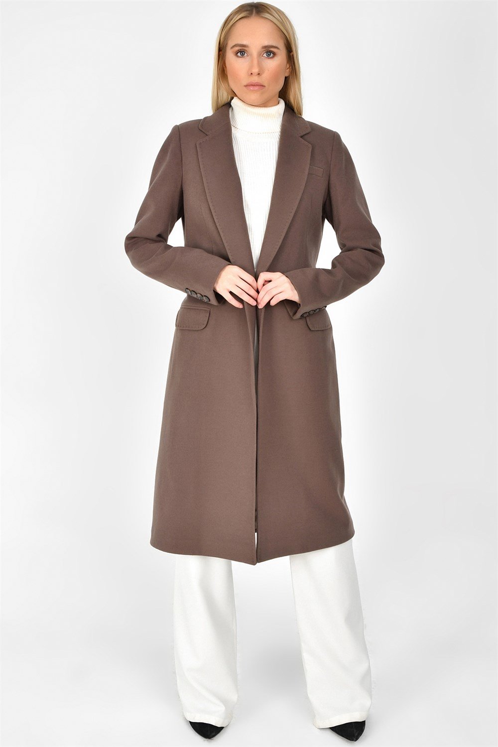 Z6628 DEWBERRY BAYAN PALTO-VİZON