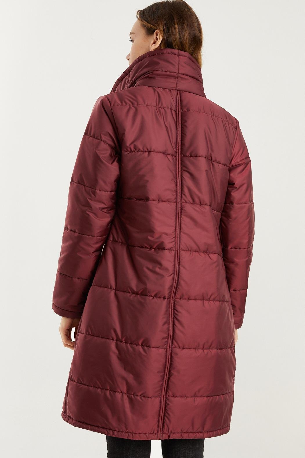 Z6647 DEWBERRY BAYAN KABAN-DÜZ BORDO