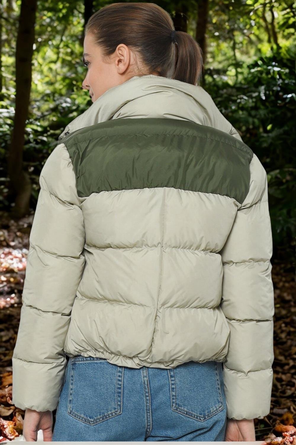 Z6649 DEWBERRY BAYAN MONT-HAKİ-TAŞ