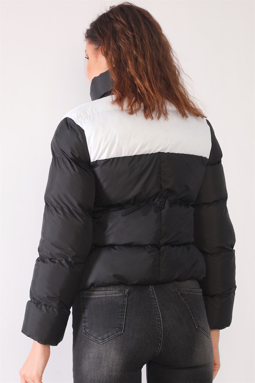 Z6649 DEWBERRY BAYAN MONT-SİYAH-BEYAZ