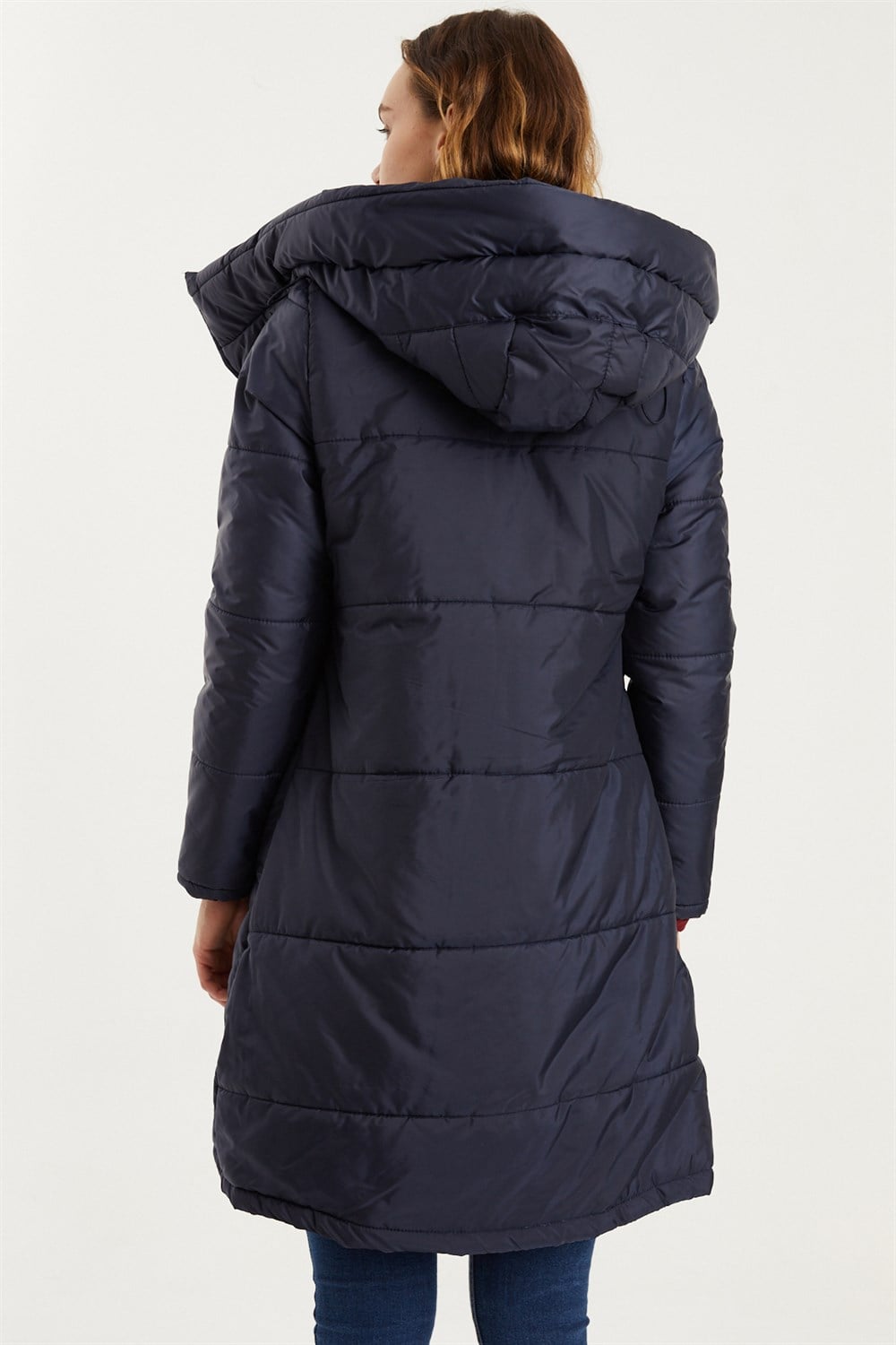 Z6652 DEWBERRY BAYAN KABAN-LACİVERT