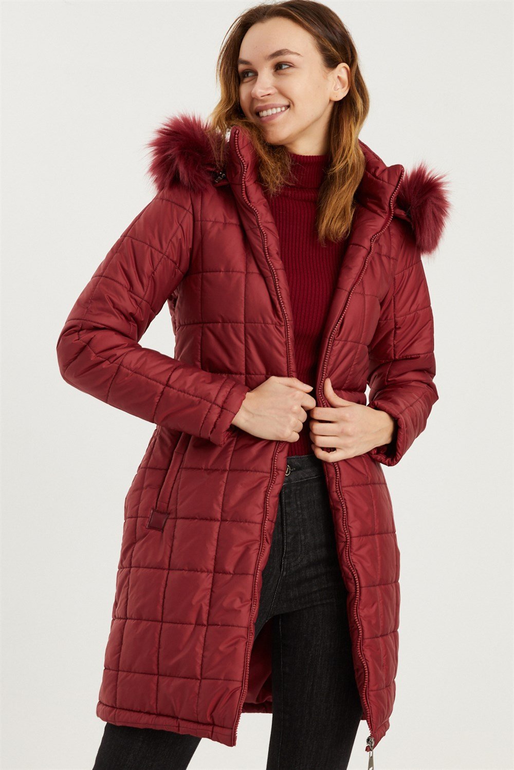 Z6653 DEWBERRY BAYAN KABAN-BORDO
