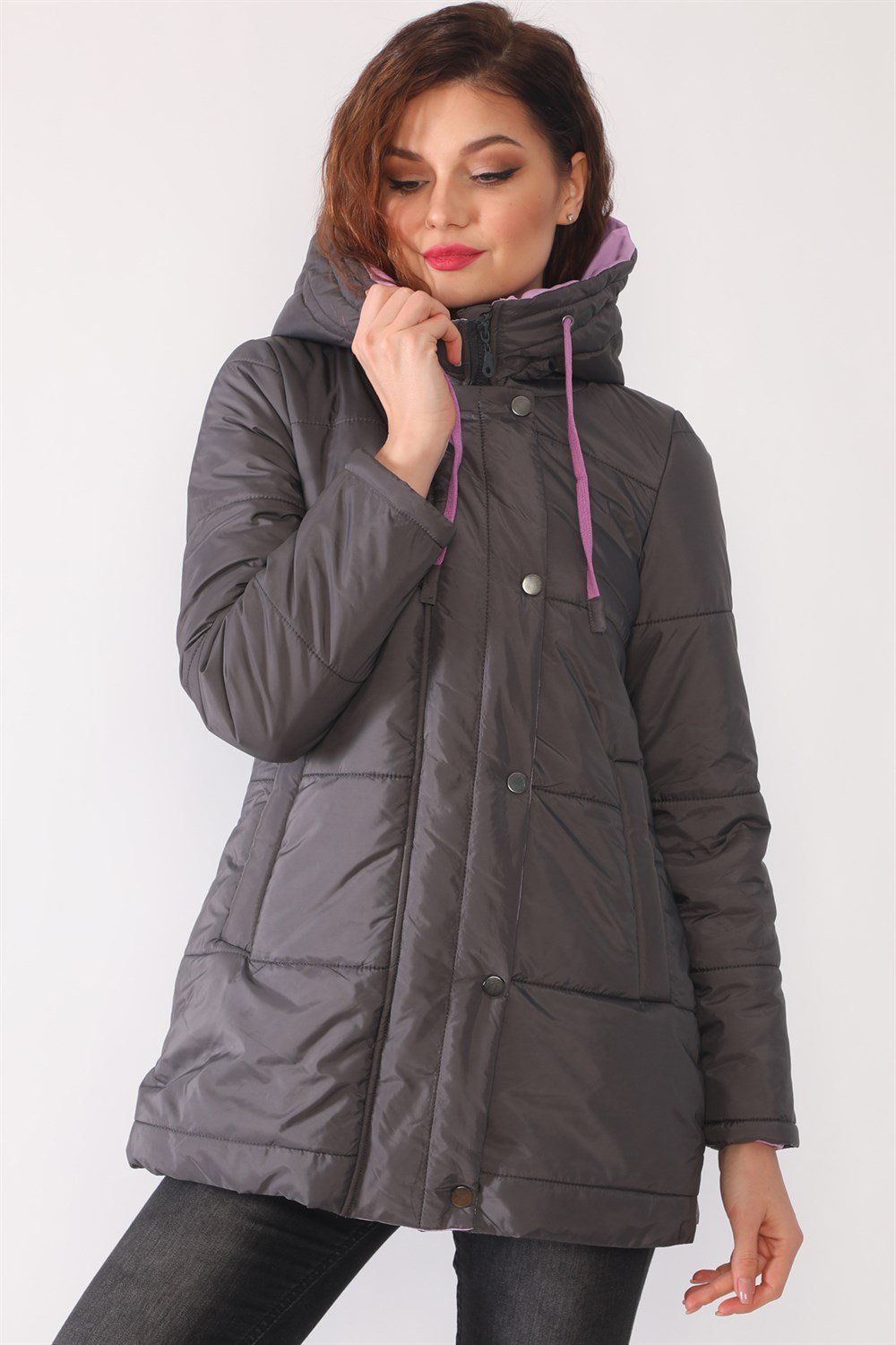 Z6660 DEWBERRY BAYAN KABAN-ANTRASİT