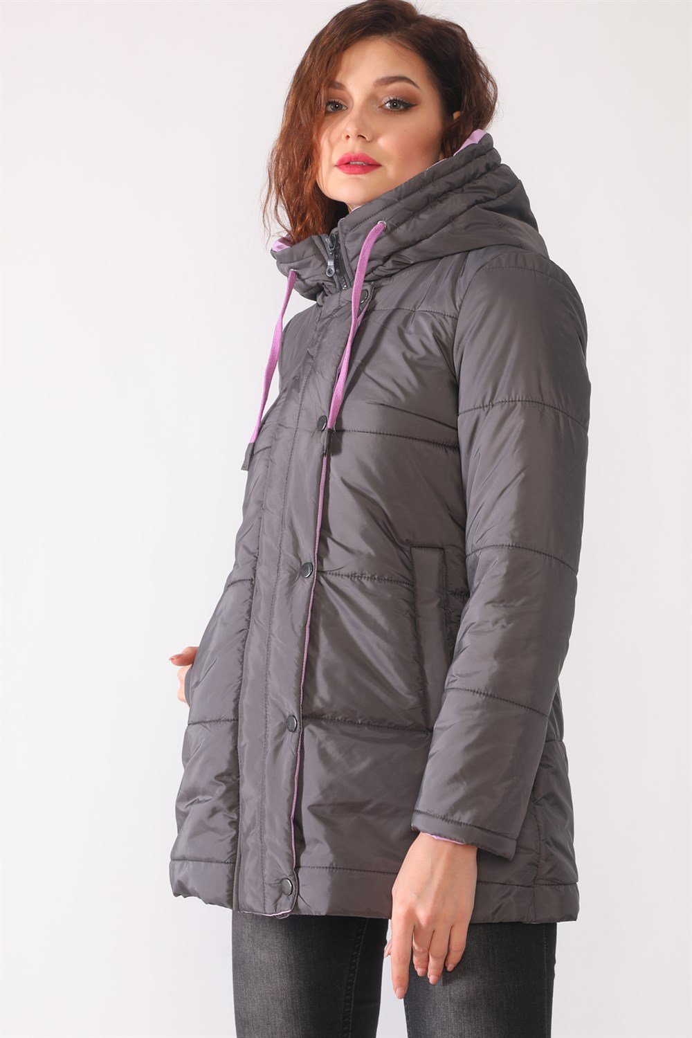 Z6660 DEWBERRY BAYAN KABAN-ANTRASİT