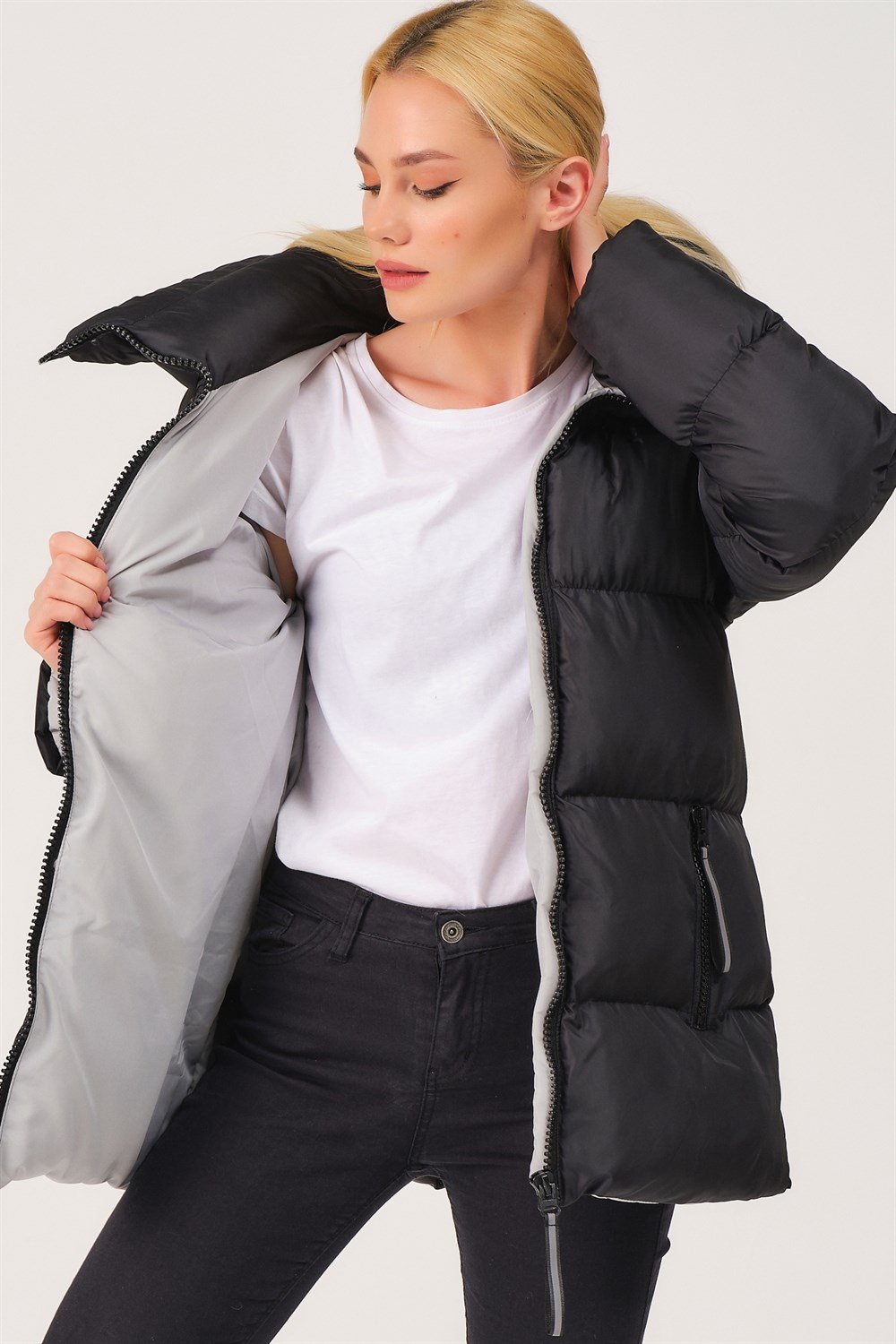 Z6682 DEWBERRY BAYAN MONT-SİYAH