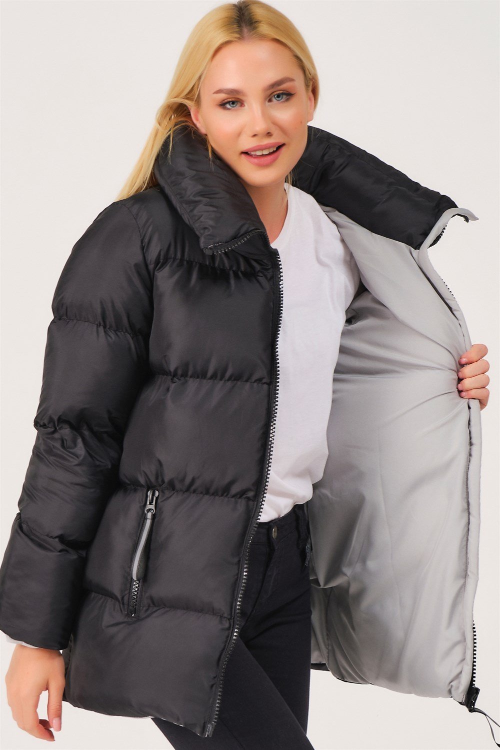 Z6682 DEWBERRY BAYAN MONT-SİYAH