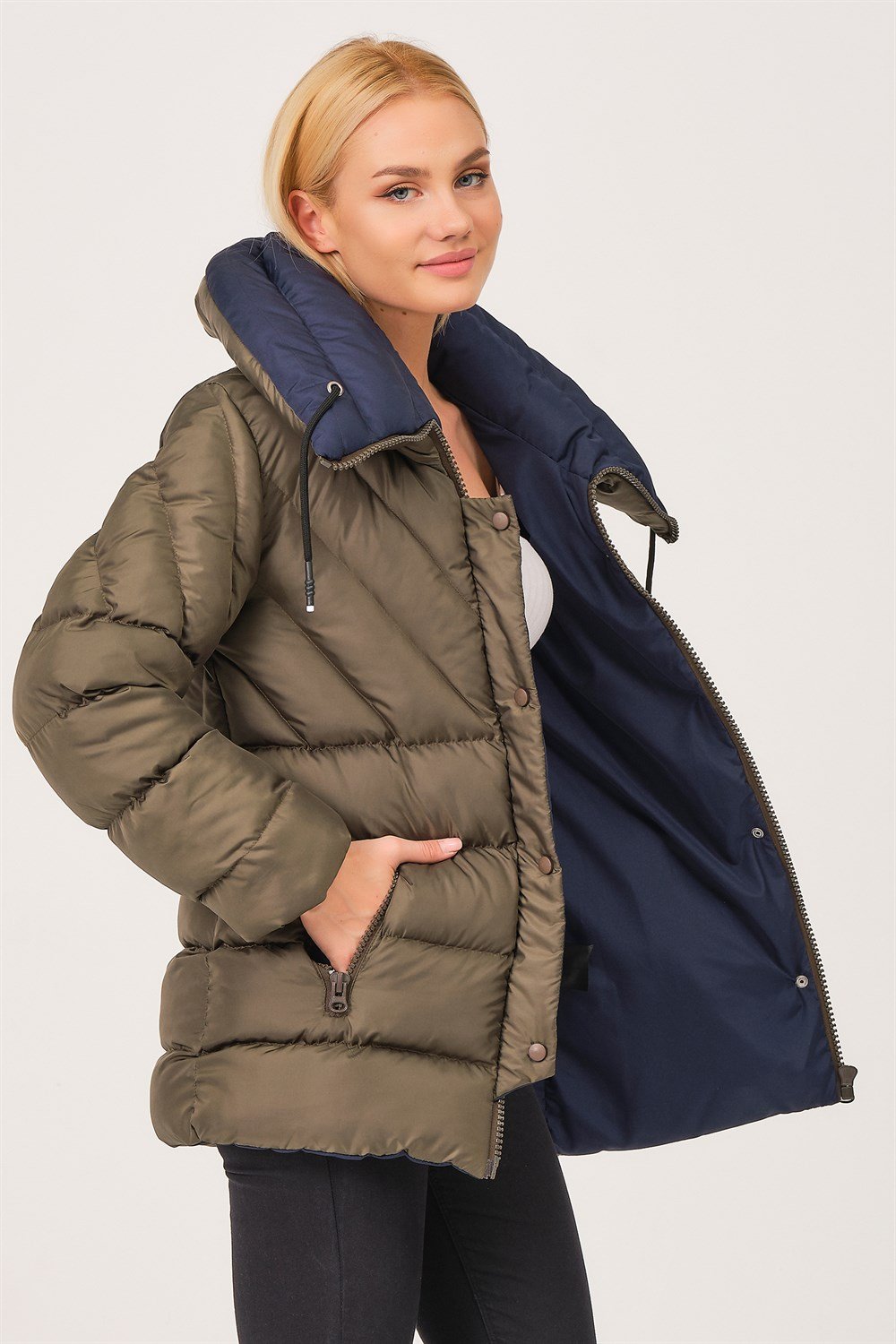 Z6683 DEWBERRY BAYAN MONT-HAKİ