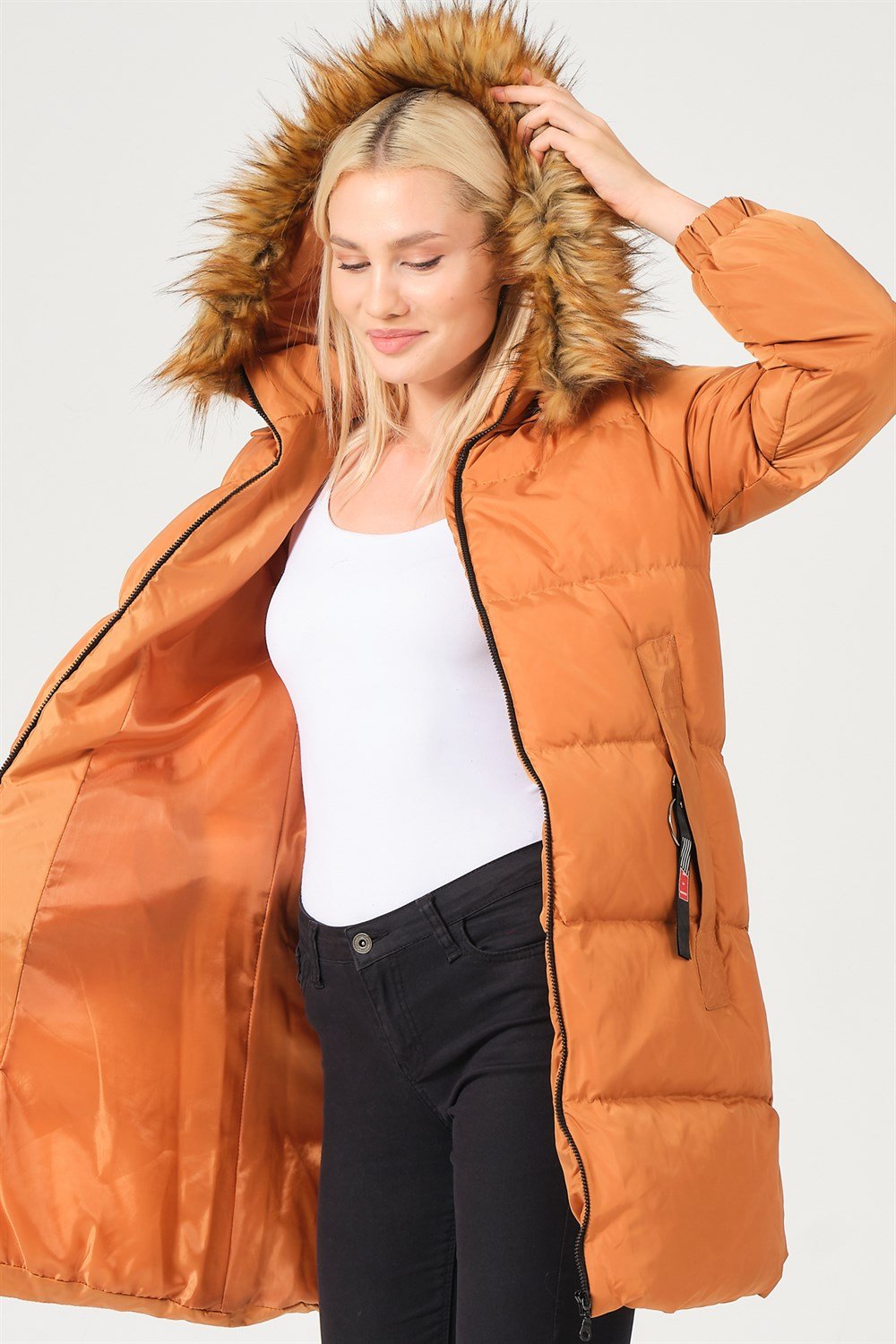 Z6705 DEWBERRY BAYAN MONT-AÇIK CAMEL