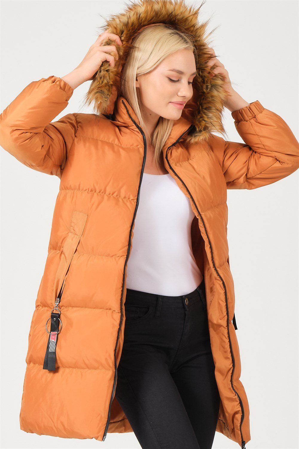 Z6705 DEWBERRY BAYAN MONT-AÇIK CAMEL