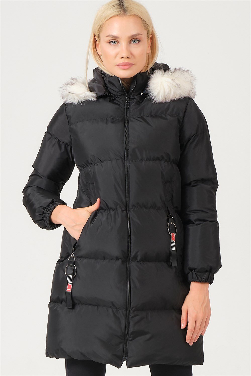 Z6705 DEWBERRY BAYAN MONT-AÇIK SİYAH