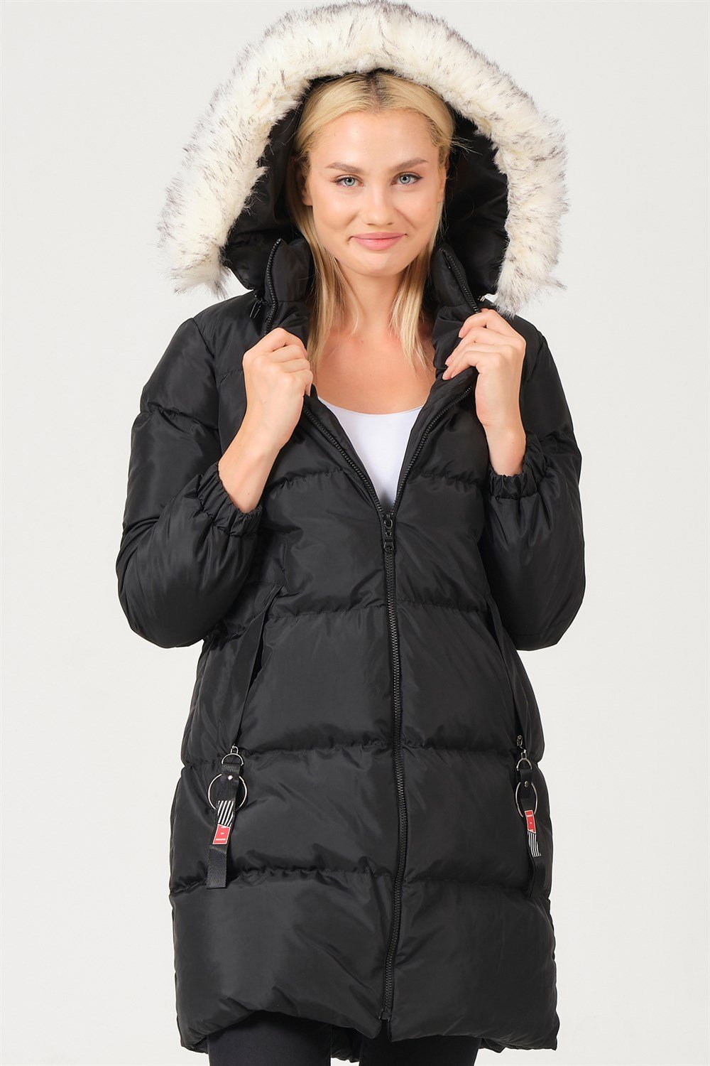 Z6705 DEWBERRY BAYAN MONT-AÇIK SİYAH