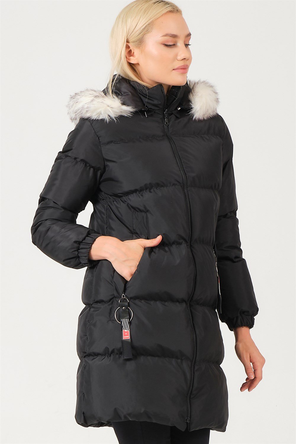 Z6705 DEWBERRY BAYAN MONT-AÇIK SİYAH