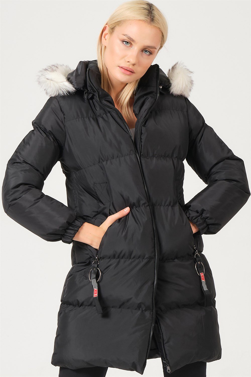 Z6705 DEWBERRY BAYAN MONT-AÇIK SİYAH