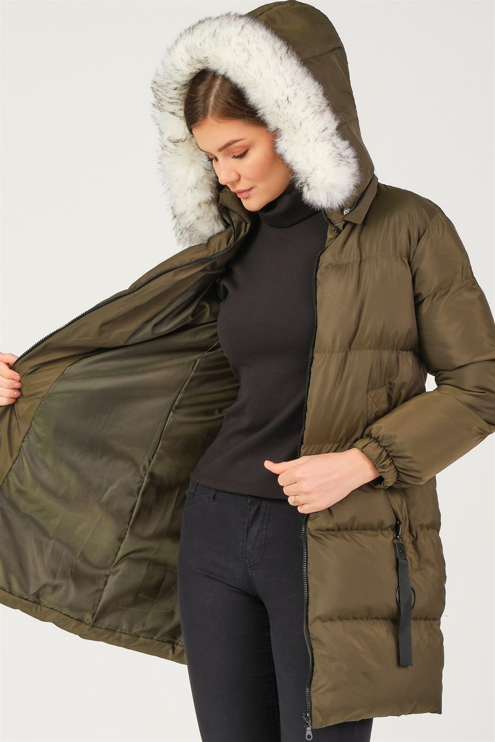 Z6705 DEWBERRY BAYAN MONT-HAKİ