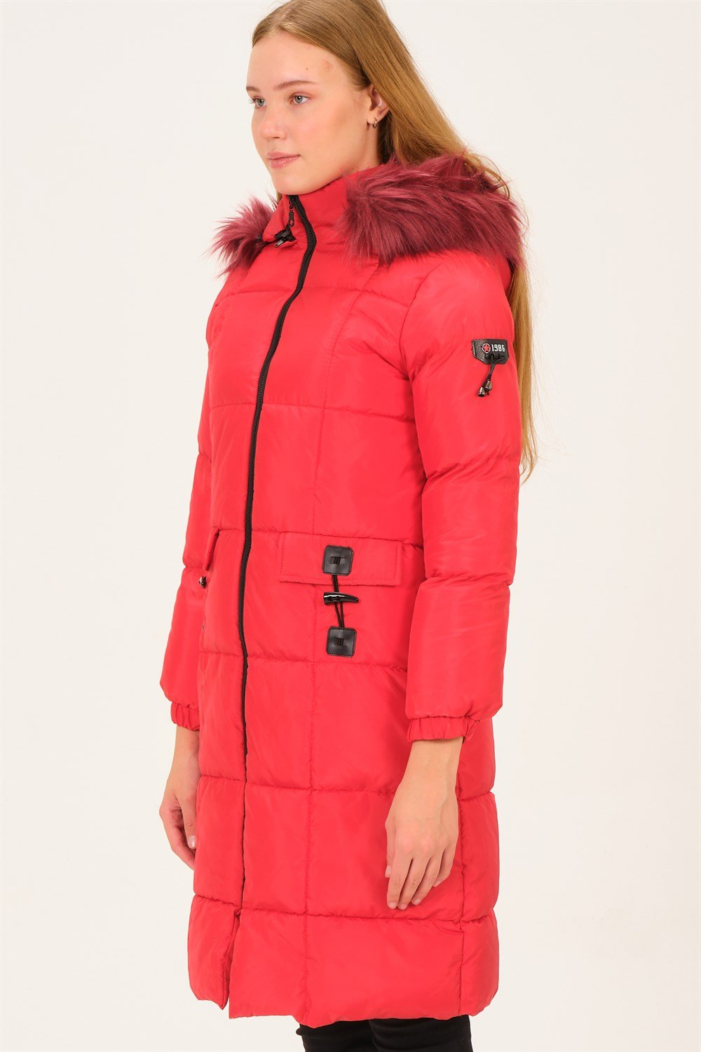 Z6706 DEWBERRY BAYAN MONT-AÇIK KIRMIZI