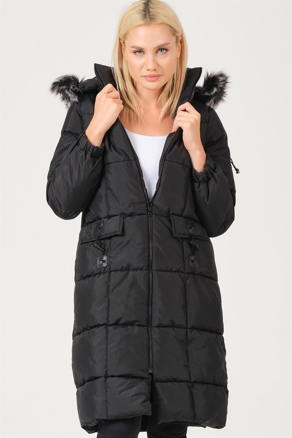 Z6706 DEWBERRY BAYAN MONT-AÇIK SİYAH