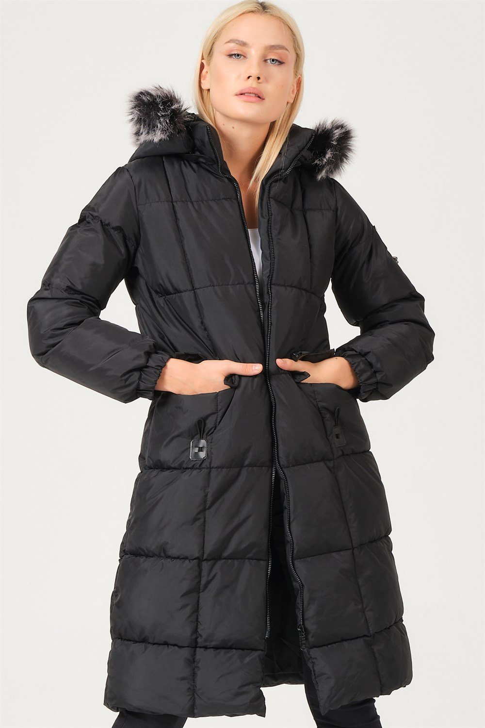 Z6706 DEWBERRY BAYAN MONT-AÇIK SİYAH