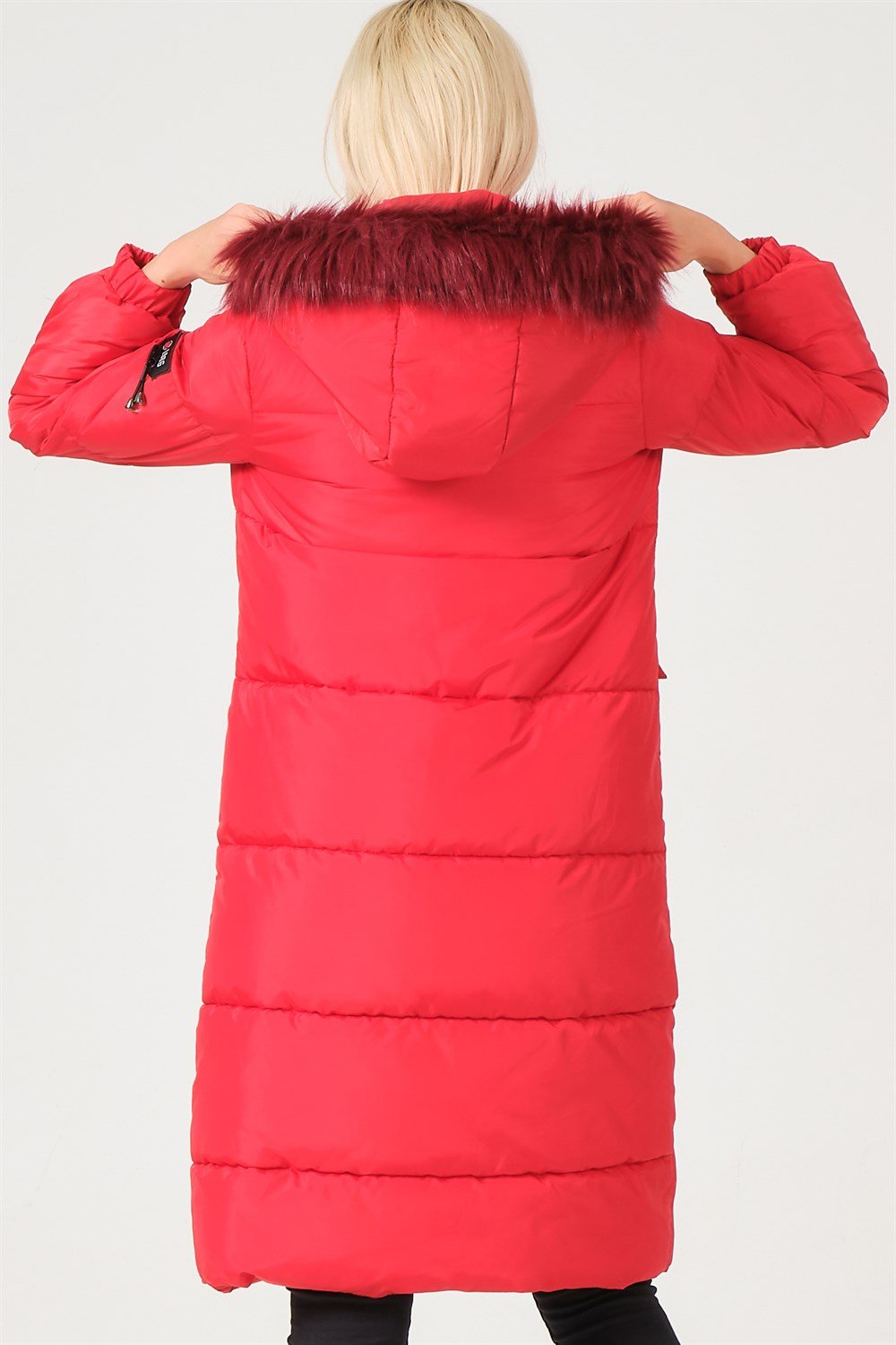 Z6706 DEWBERRY BAYAN MONT-KIRMIZI