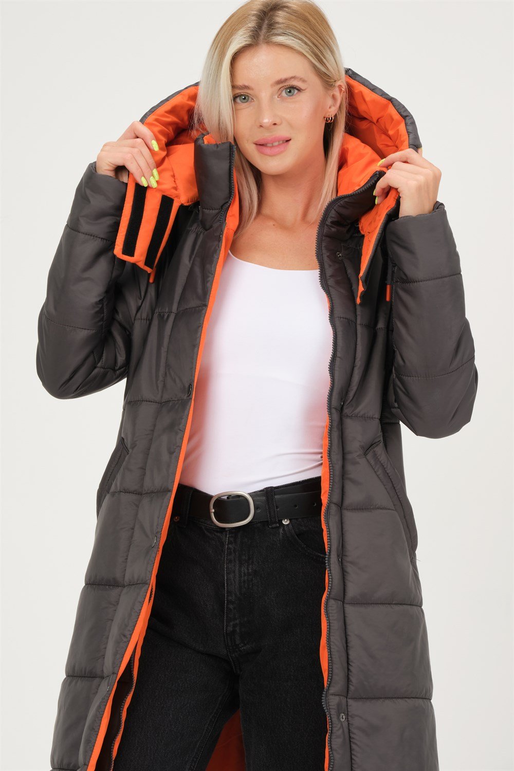Z6738 DEWBERRY BAYAN KABAN-ANTRASİT