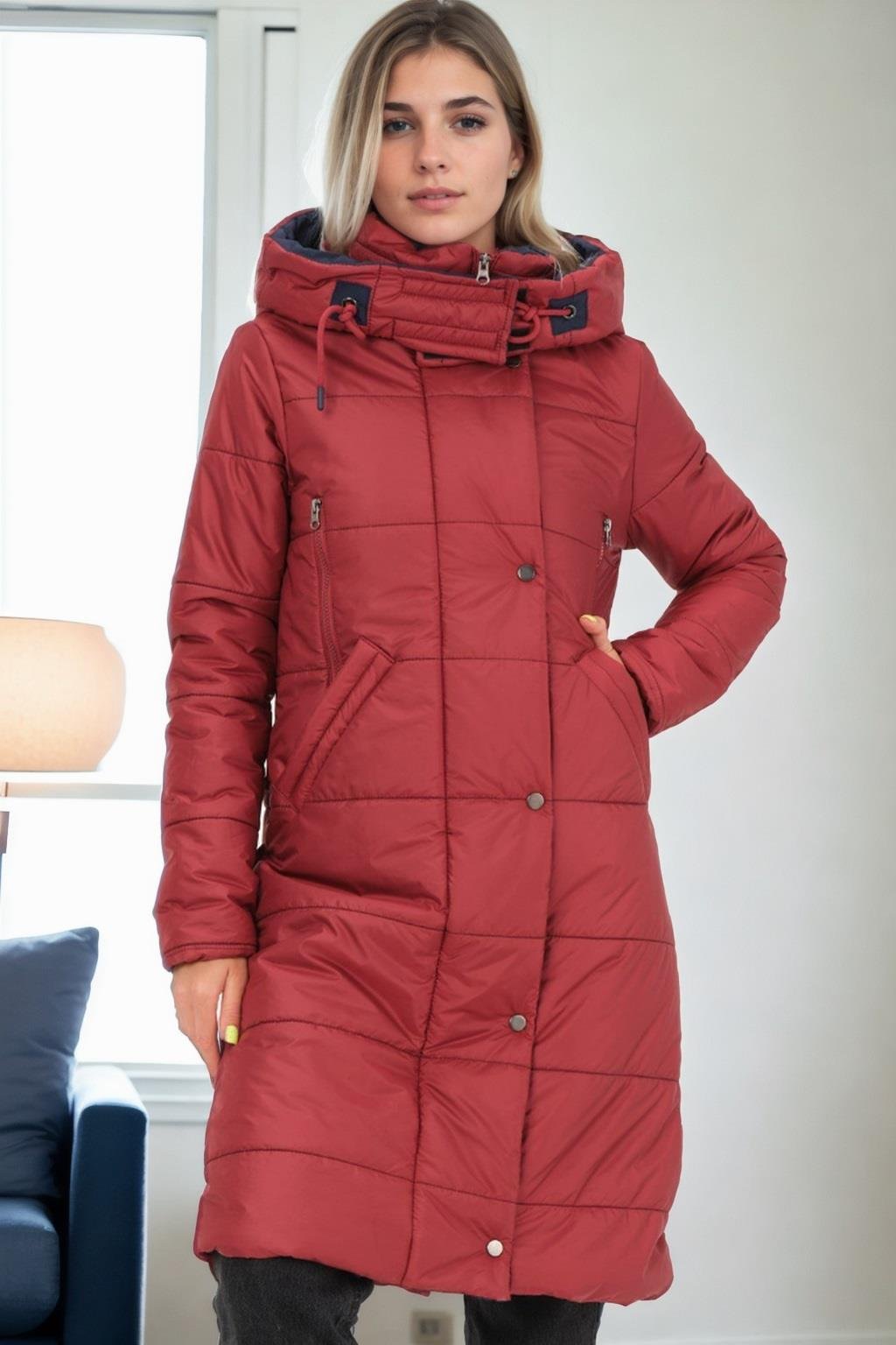 Z6738 DEWBERRY BAYAN KABAN-BORDO-1