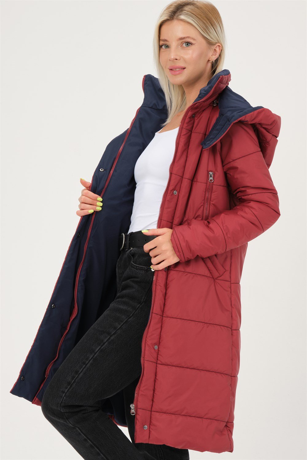 Z6738 DEWBERRY BAYAN KABAN-BORDO