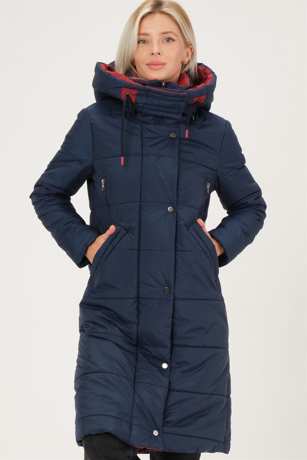 Z6738 DEWBERRY BAYAN KABAN-LACİVERT