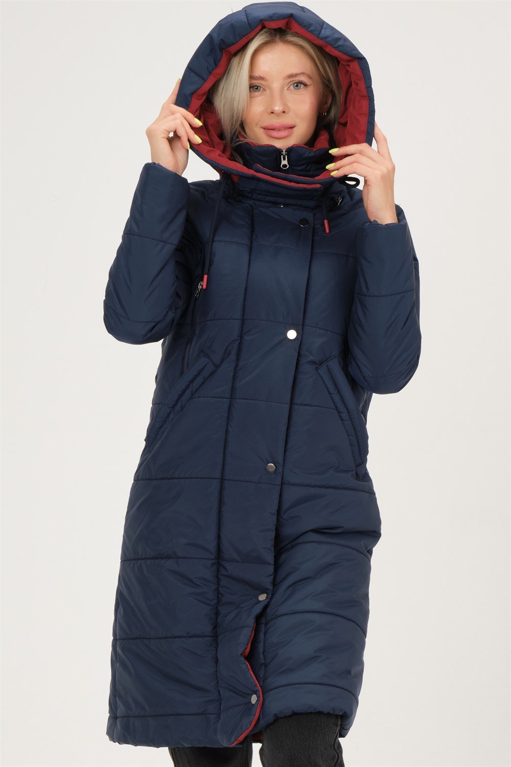 Z6738 DEWBERRY BAYAN KABAN-LACİVERT