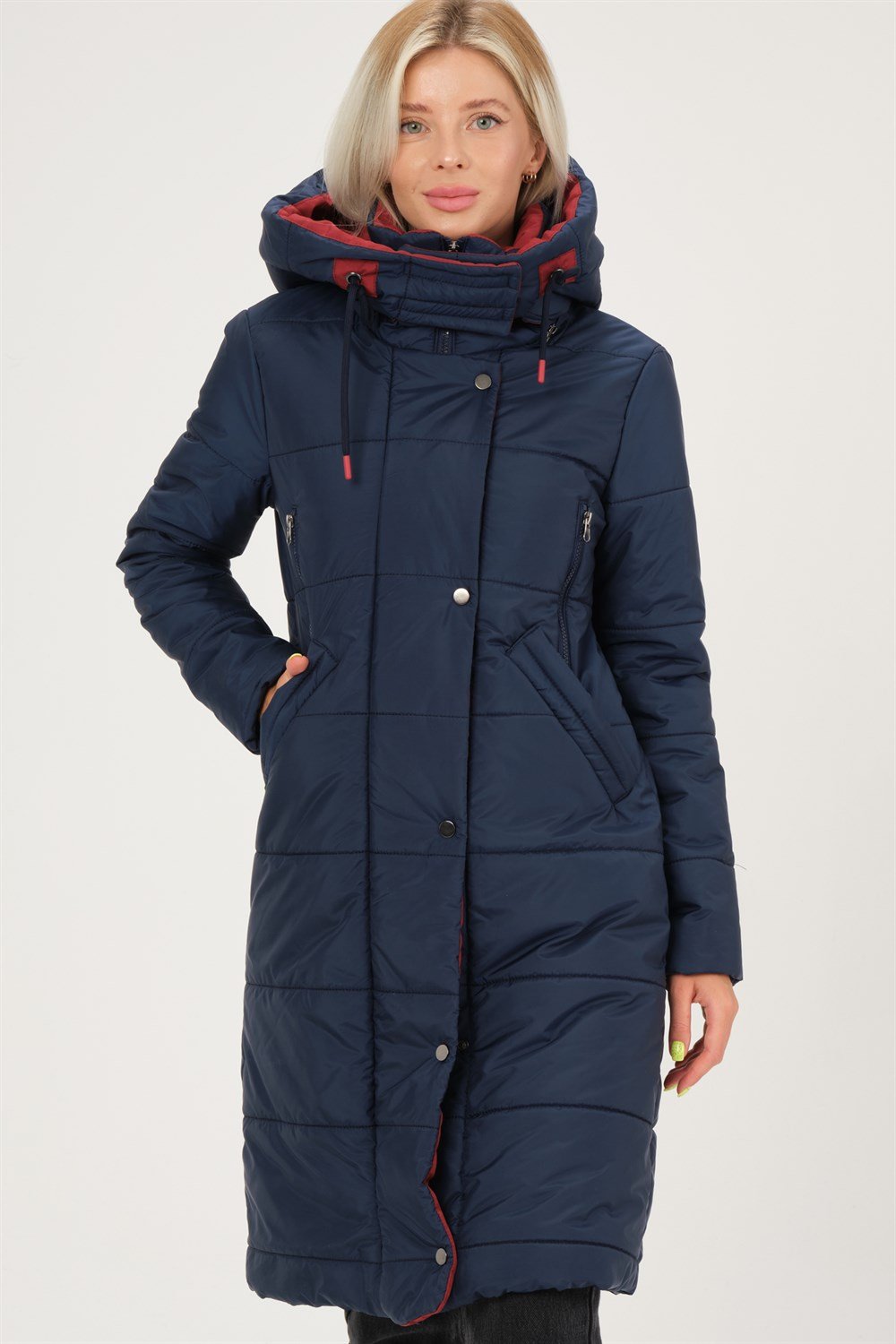 Z6738 DEWBERRY BAYAN KABAN-LACİVERT