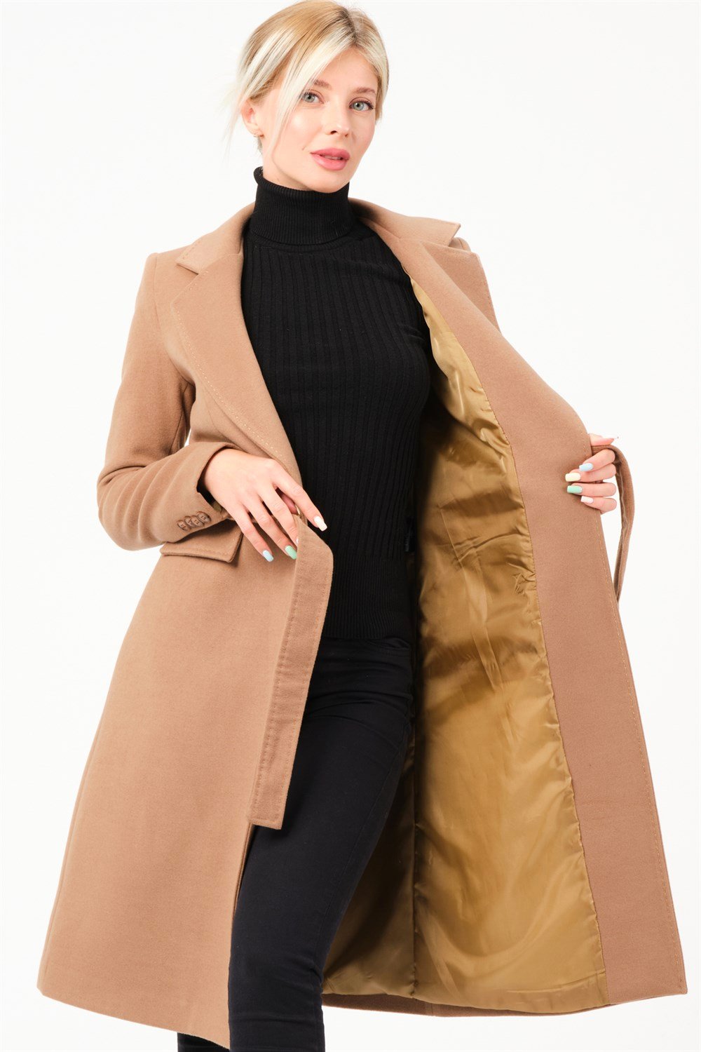 Z6739 DEWBERRY BAYAN KABAN-CAMEL
