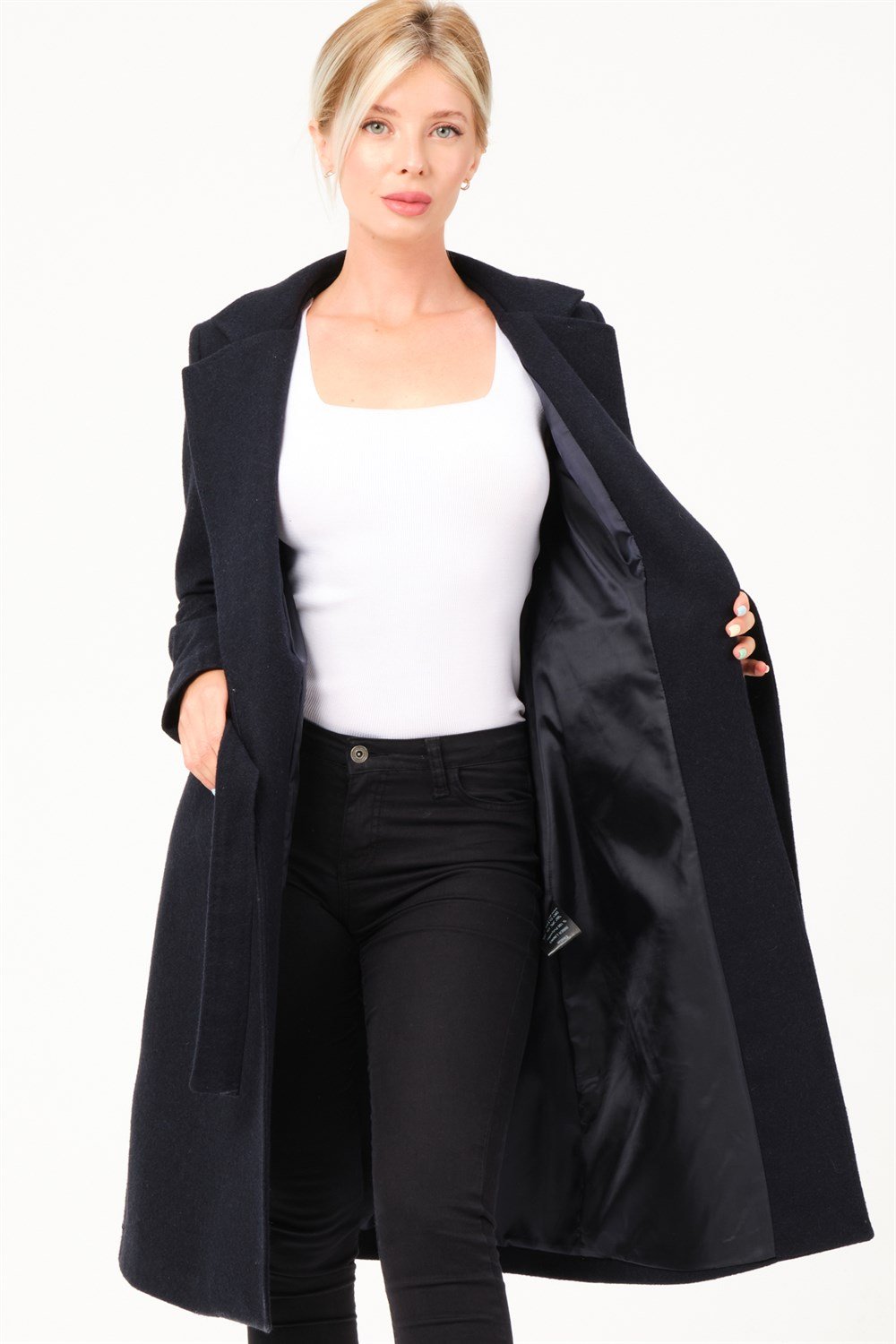 Z6739 DEWBERRY BAYAN KABAN-LACİVERT