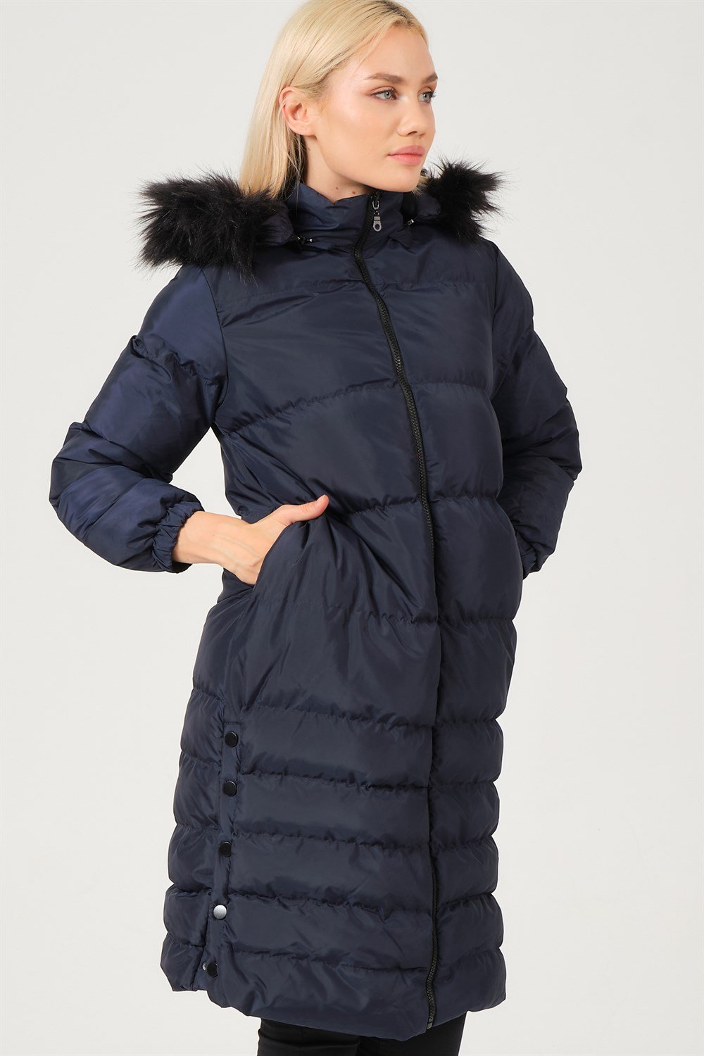Z6740 DEWBERRY BAYAN KABAN-LACİVERT