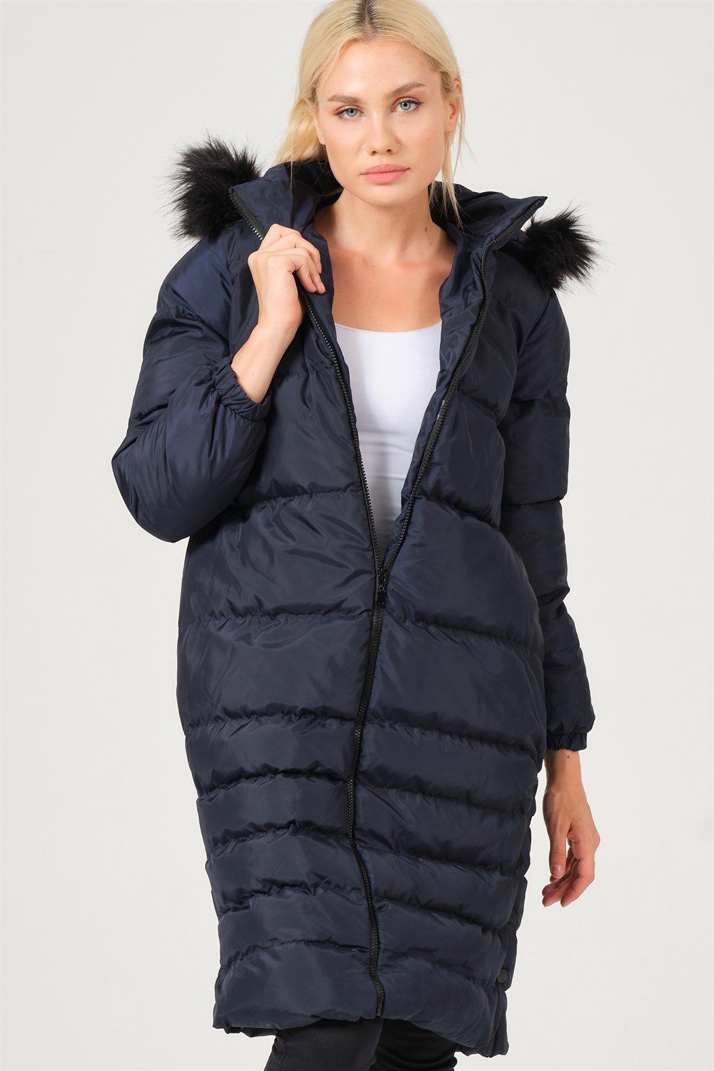 Z6740 DEWBERRY BAYAN KABAN-LACİVERT